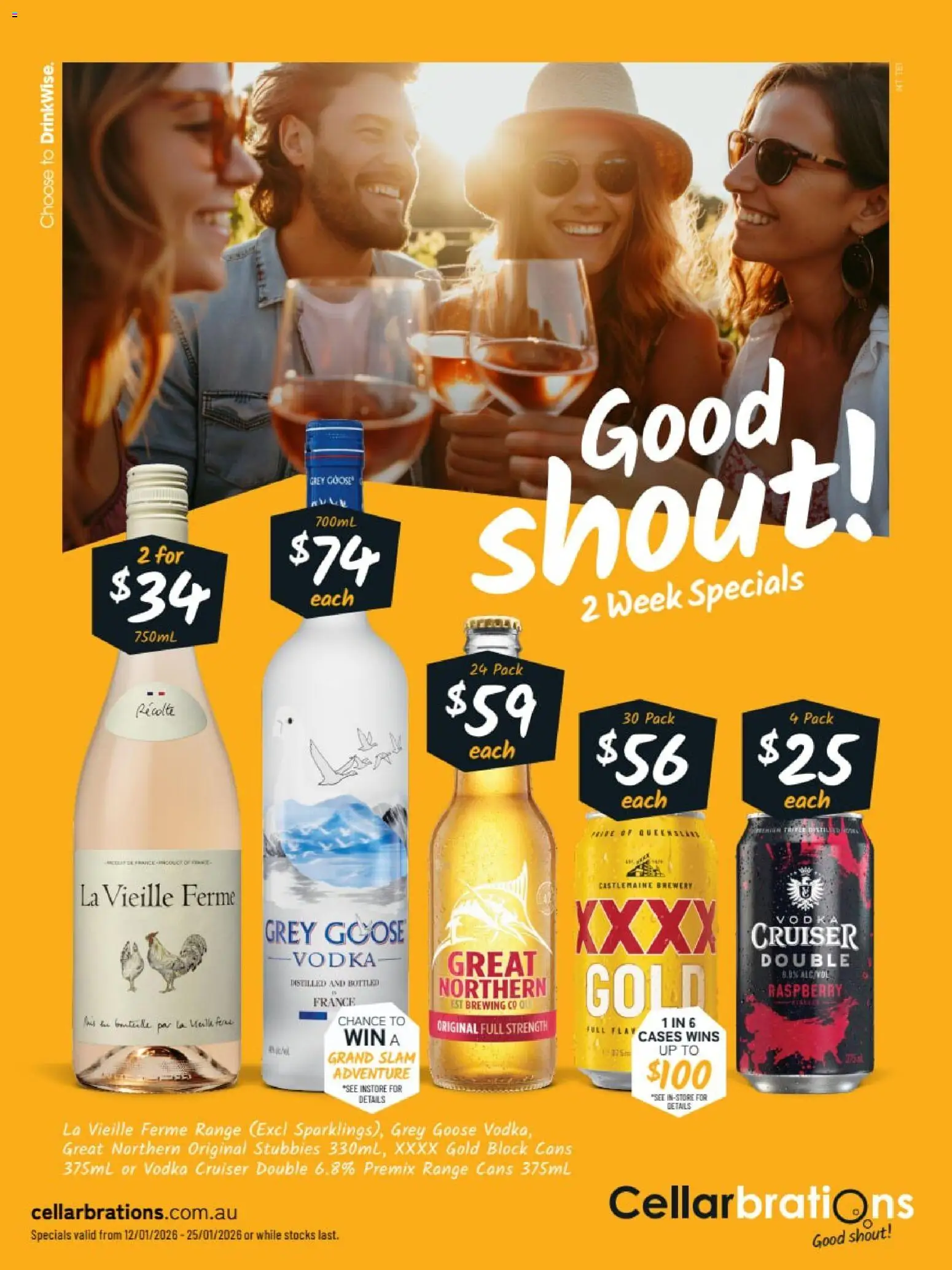 Preview of catalogue Catalogue NT from shop Cellarbrations valid 12/01/2026