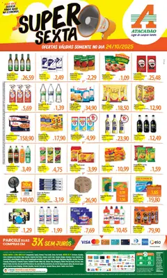 Pré-Visualização do folheto "Ofertas - SP" da loja Atacadão válido a partir de 24/10/2025