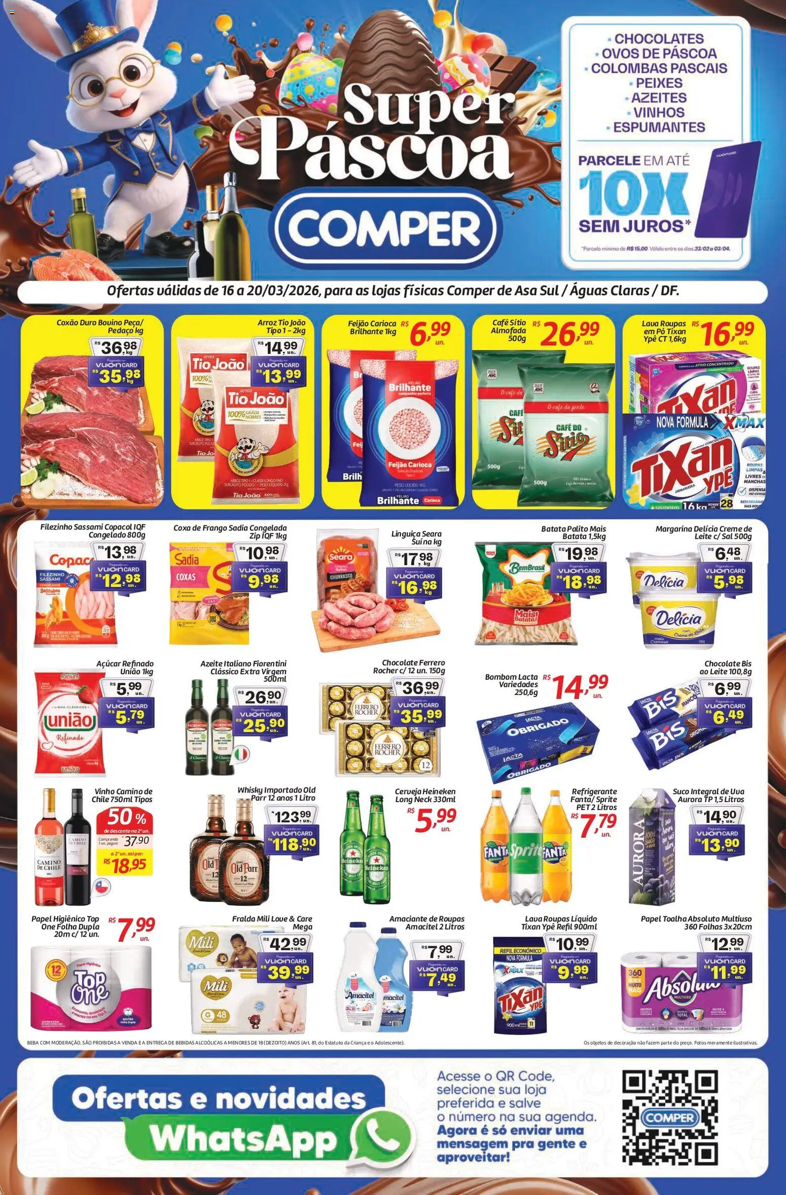 Pré-Visualização do folheto "Comper - Ofertas da semana" da loja Comper válido a partir de 16/03/2026