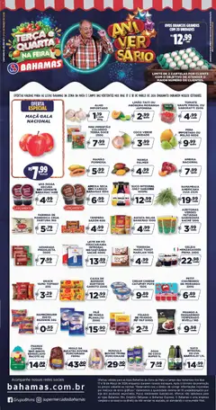 Pré-Visualização do folheto "Bahamas Supermercados ofertas Terça e Quarta na Feira" da loja Bahamas Supermercados válido a partir de 17/03/2026
