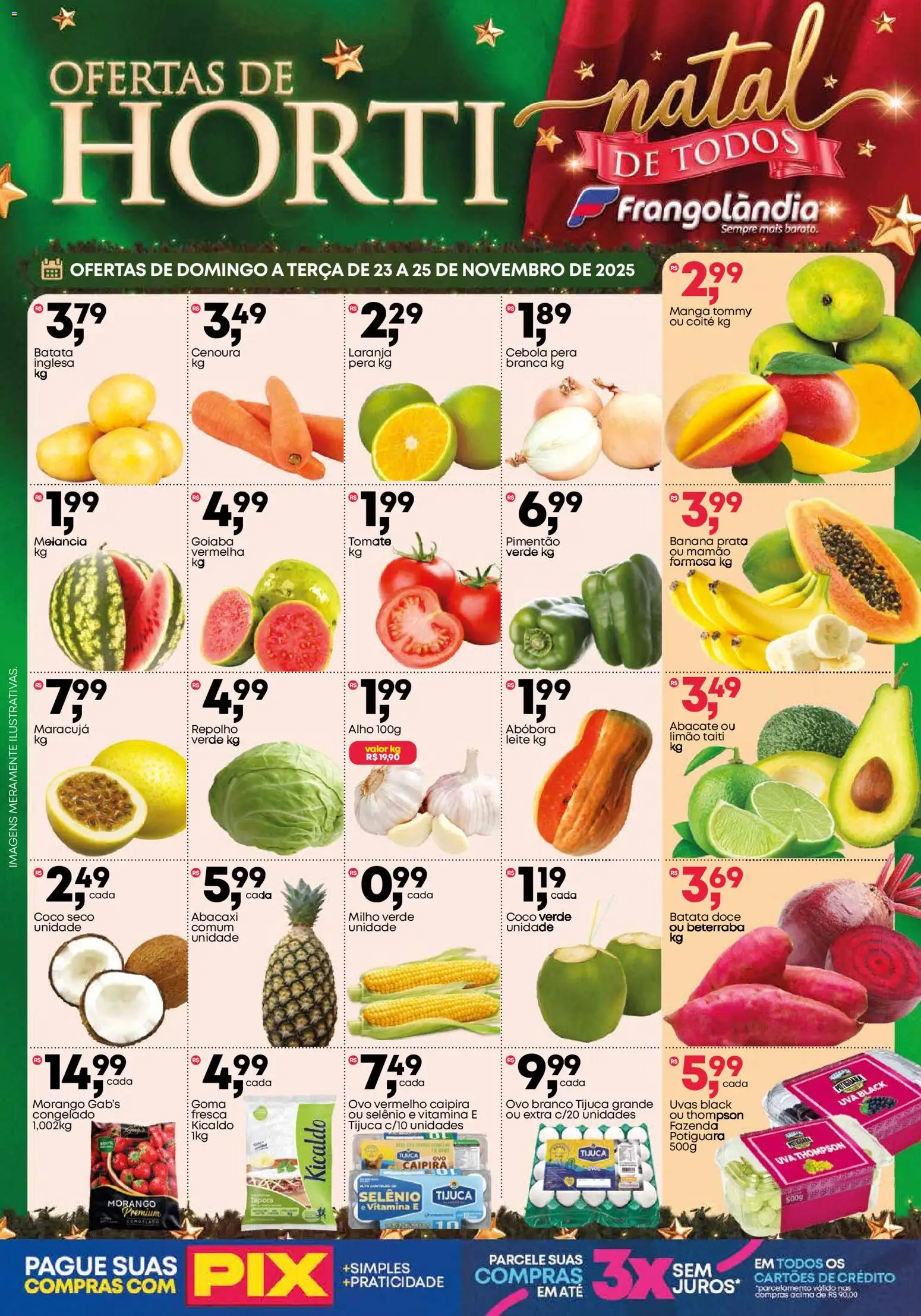 Pré-Visualização do folheto "Ofertas da semana" da loja Frangolândia válido a partir de 23/11/2025
