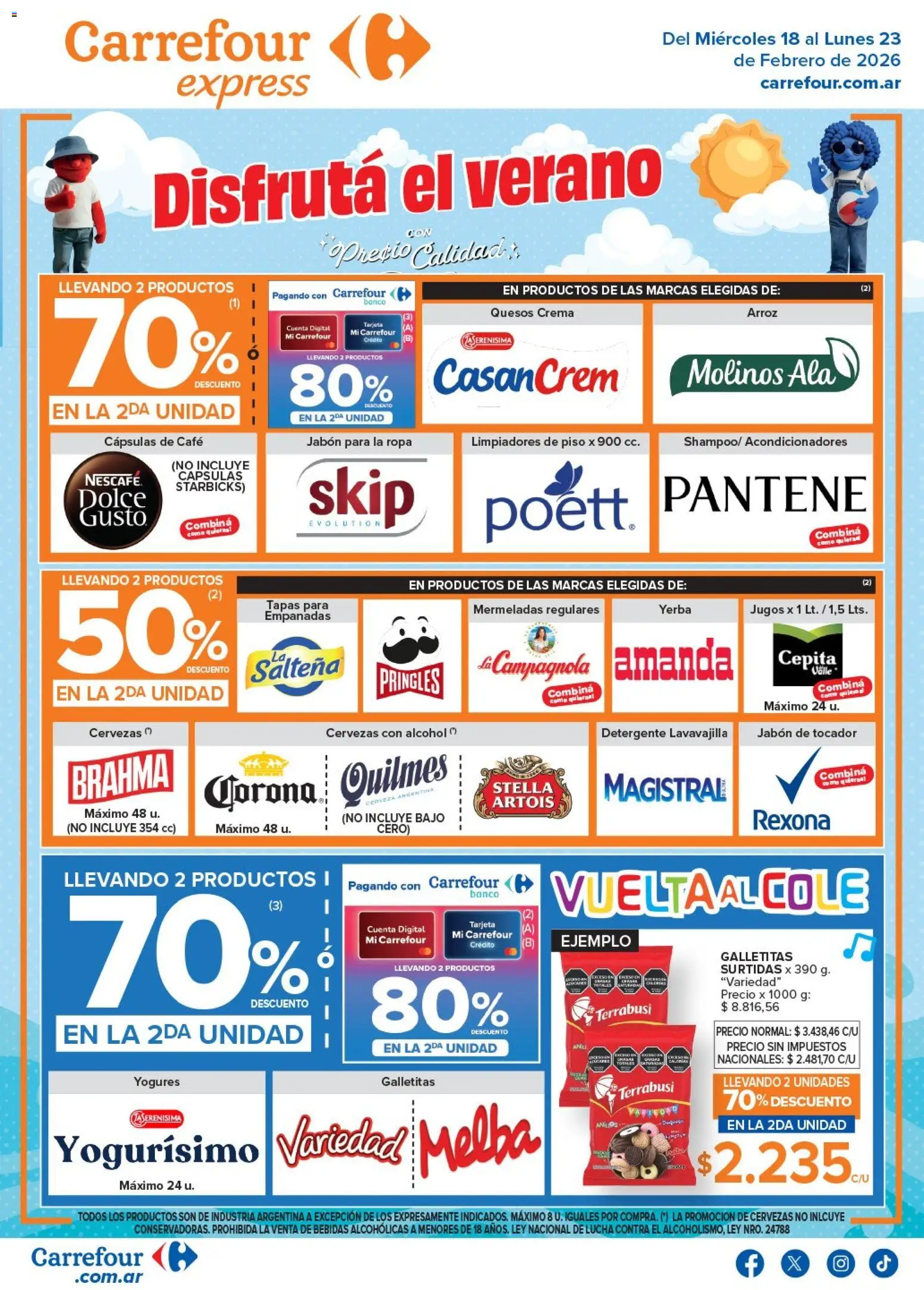 Vista previa del folleto de la tienda Carrefour válido desde el 18/02/2026 