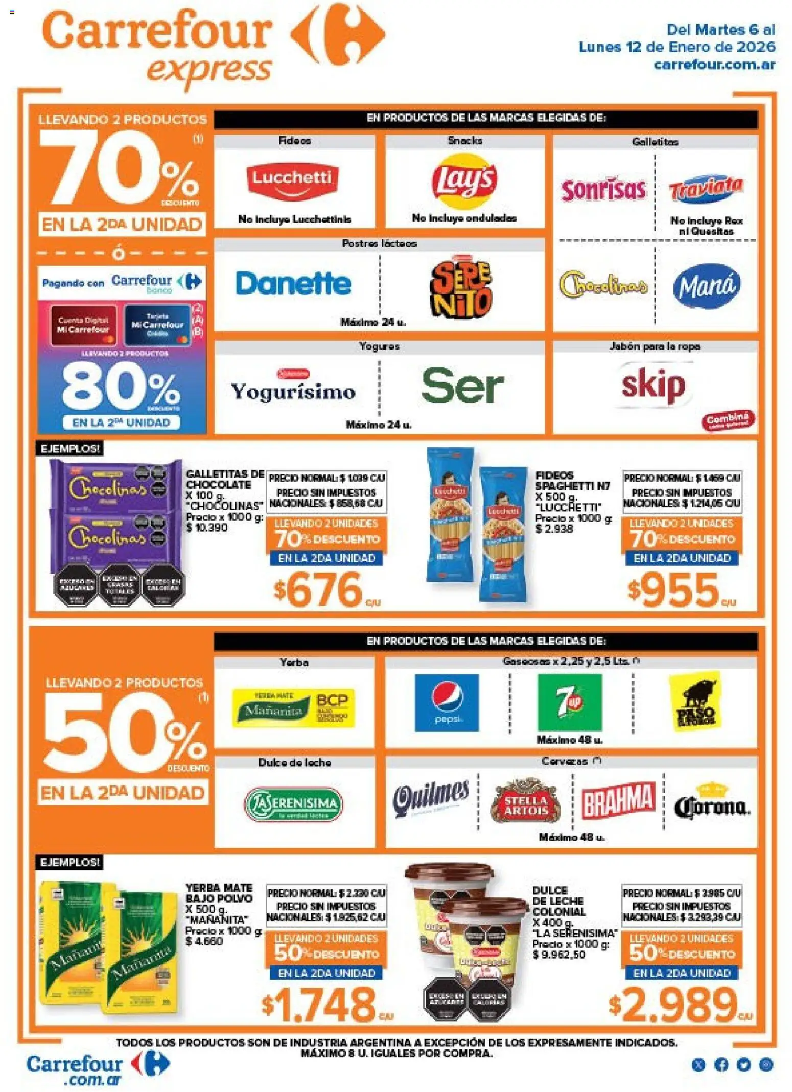 Vista previa del folleto de la tienda Carrefour válido desde el 06/01/2026 