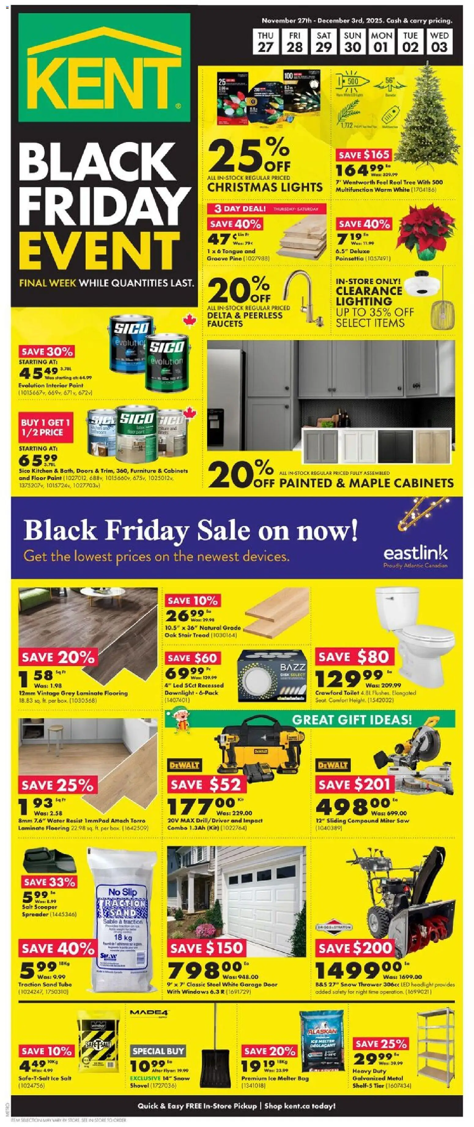 Preview of leaflet Weekly Flyer - NS from shop Kent is valid from Nov 27, 2025