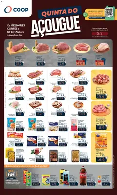 Pré-Visualização do folheto "Ofertas Quinta do Açougue" da loja Coop válido a partir de 06/11/2025