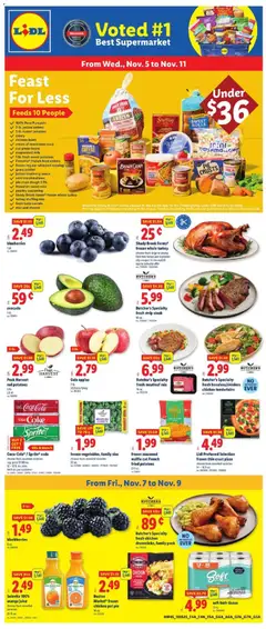 Ad Preview of Lidl Weekly Ad - NC from 11/05/2025