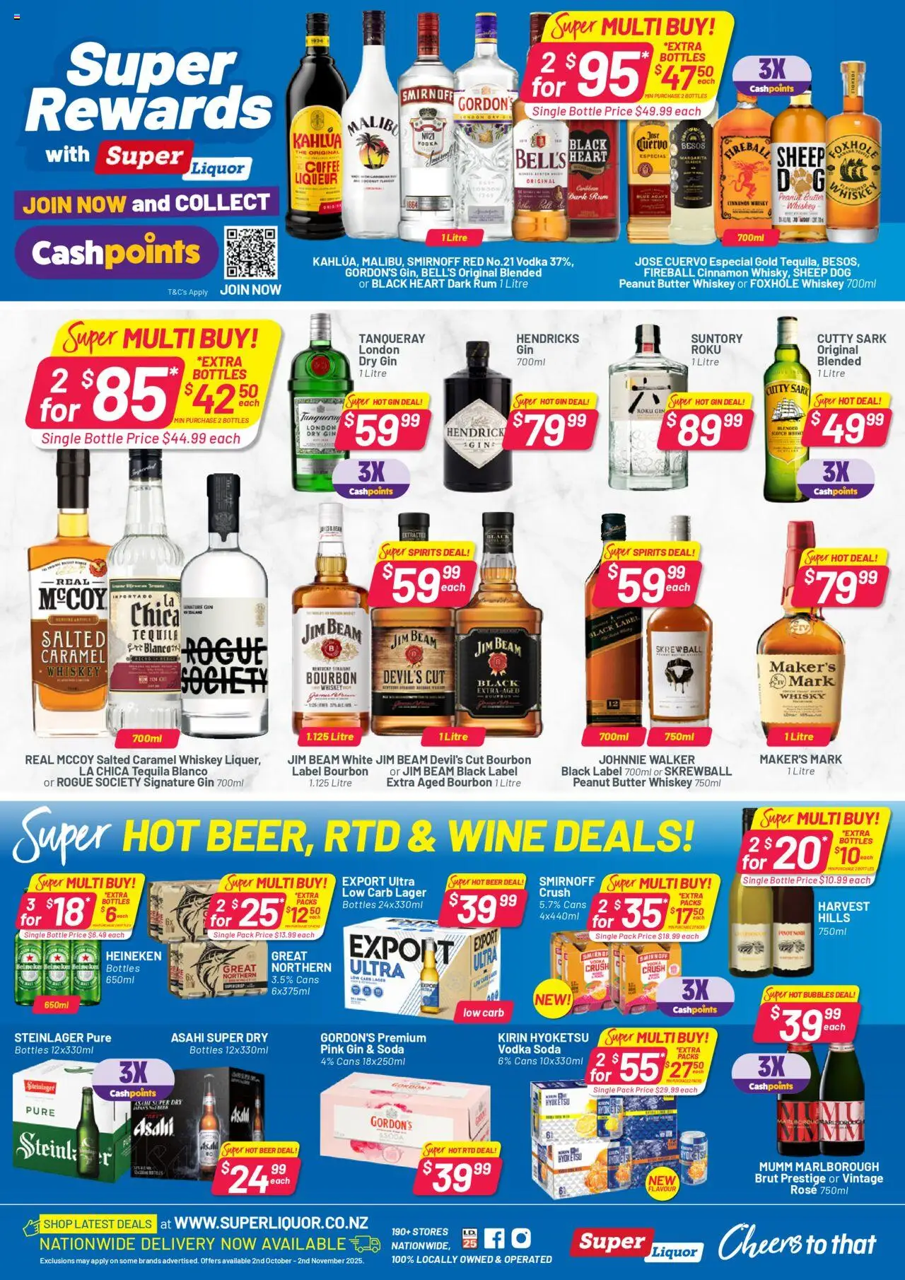 Catalogue Super Liquor catalogue valid from 2 Oct 2025 - page 1