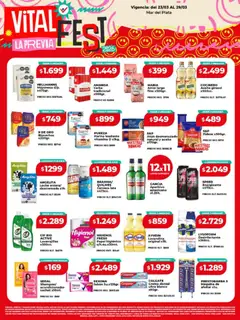 Vista previa del folleto de la tienda Vital válido desde el 23/03/2026 