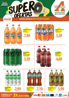 Pré-Visualização do folheto "Ofertas - SC" da loja Atacadão válido a partir de 20/10/2025
