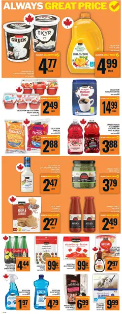 Un aperçu du dépliant Weekly flyer / circulaire du magasin Food Basics est valide à partir 30 oct. 2025 | Page: 9