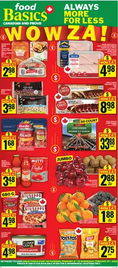 Preview of leaflet Woodbridge from shop Food Basics is valid from Feb 05, 2026