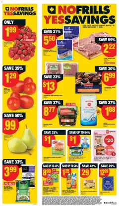 Un aperçu du dépliant No Frills weekly flyer / circulaire du magasin No Frills est valide à partir 5 mars 2026