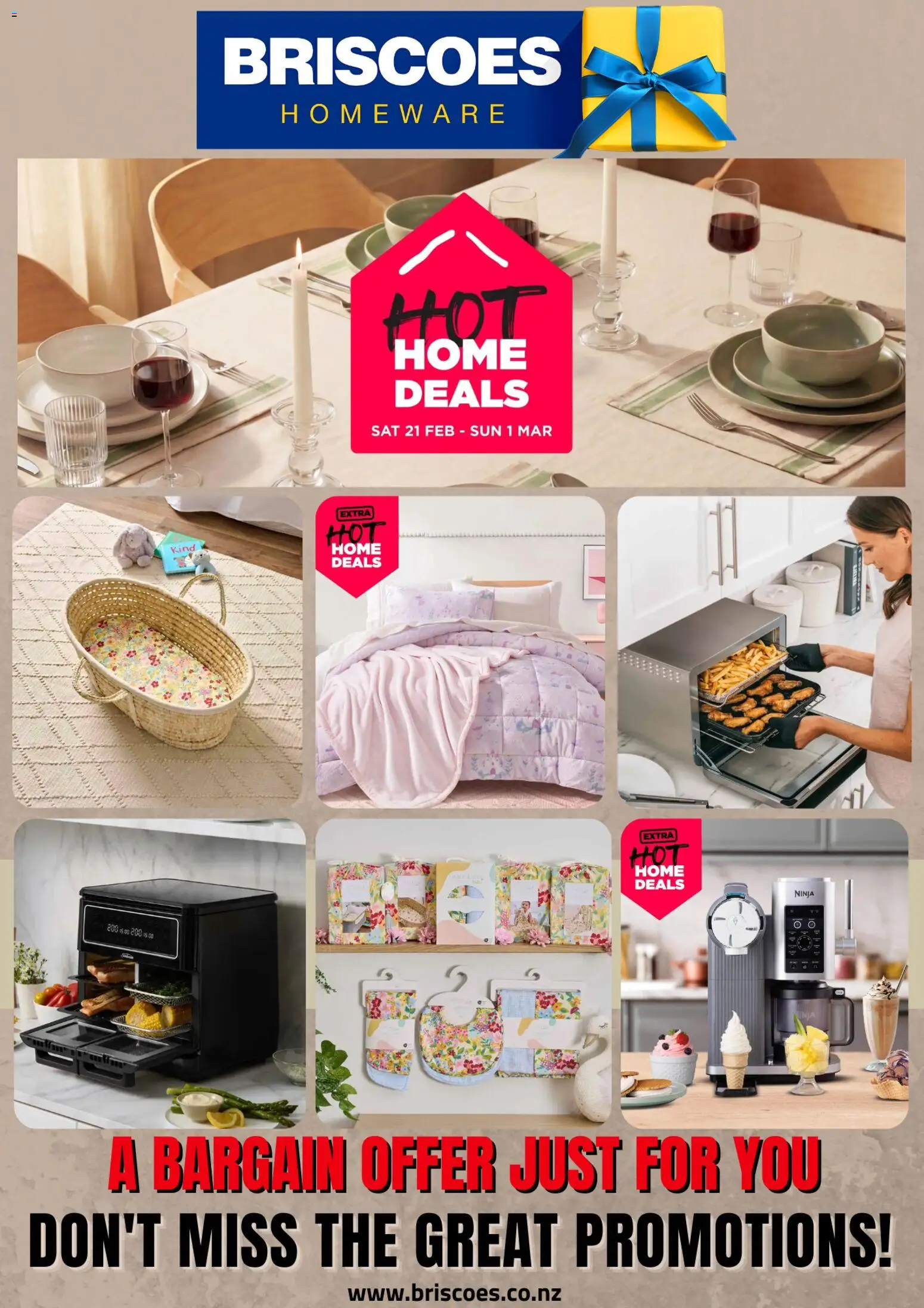 Preview of catalogue Catalogue from shop Briscoes valid 23 Feb 2026