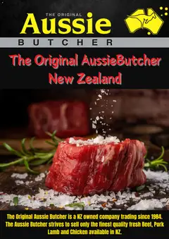 Preview of catalogue Catalogue from shop Aussie Butcher valid 27 Oct 2025