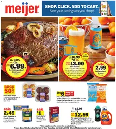 Ad Preview of Meijer Meijer Weekly Ad - MI from 03/18/2026