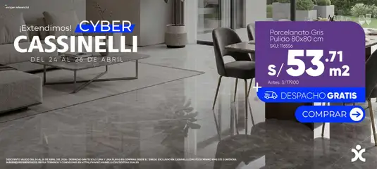 Vista previa de Cassinelli catálogo de la tienda Cassinelli válido desde 24/04/2026