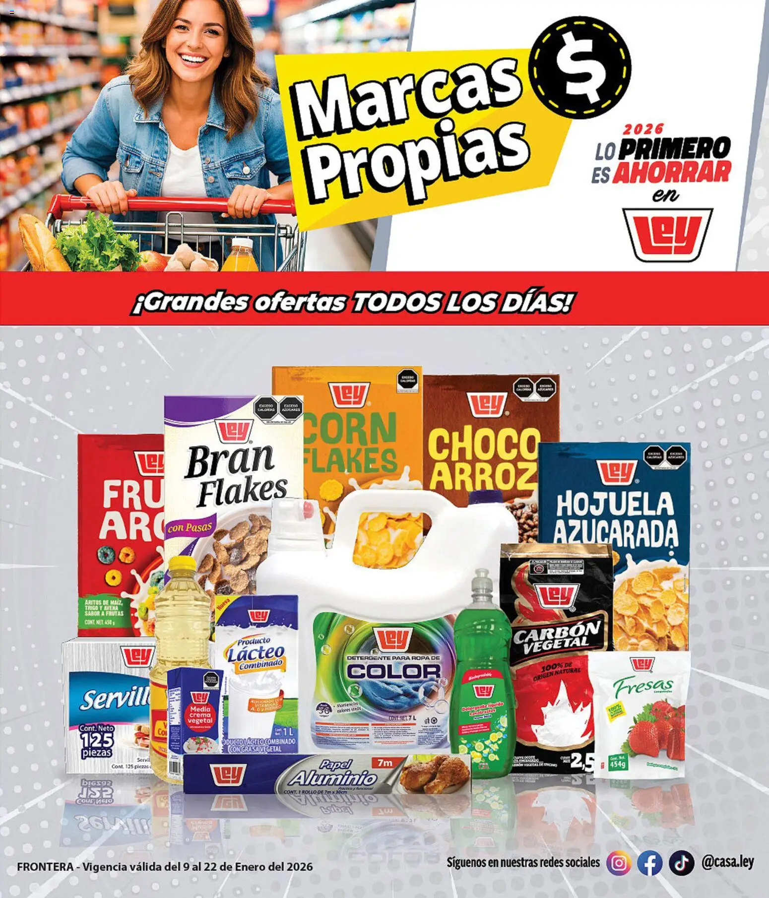 Vista previa las ofertas de la tienda Casa Ley - Folleto Marcas Propias desde el 09/01/2026 