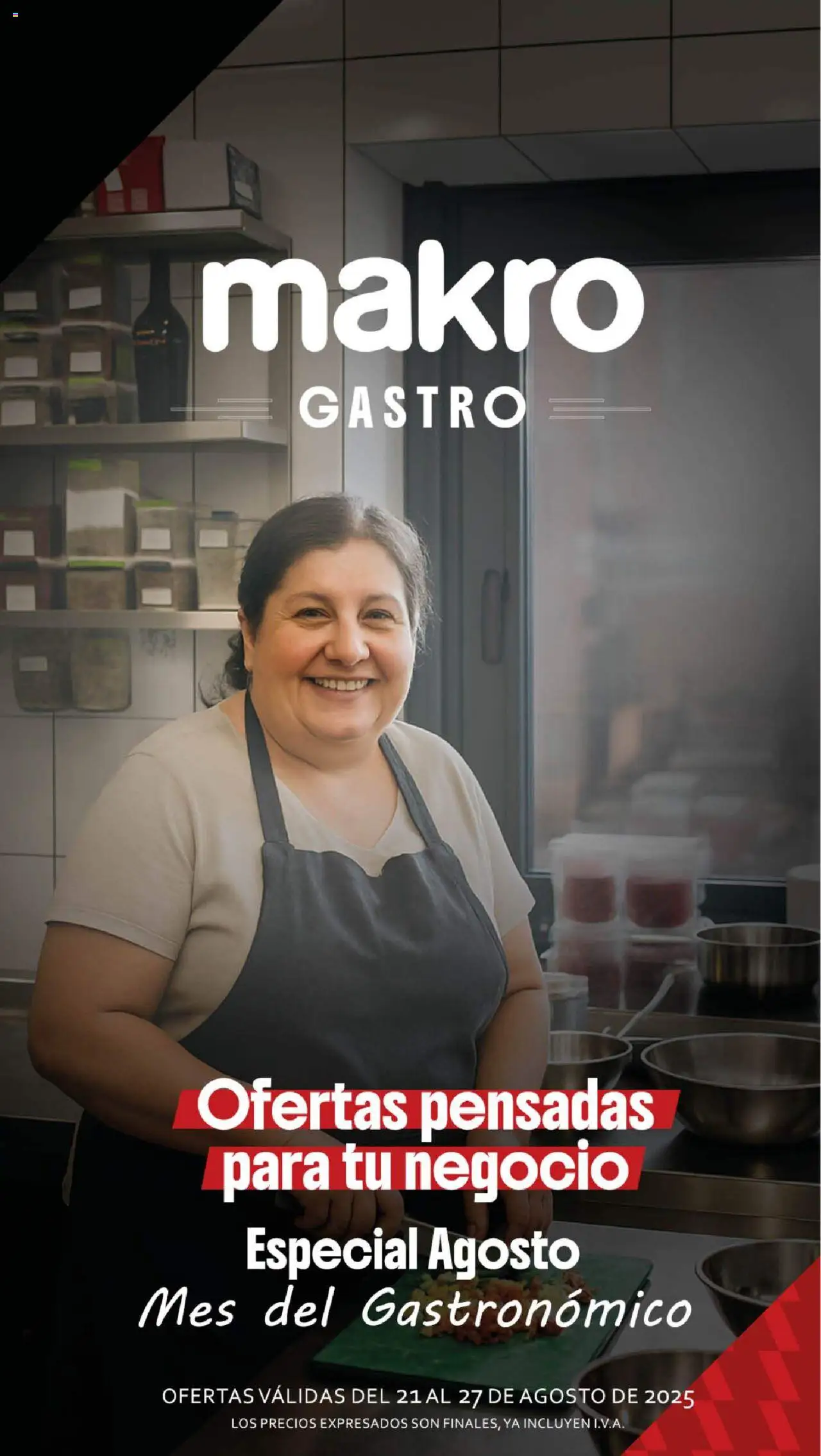 Makro Ofertas Gastronómicas del 21/08/2025 >> Catálogo