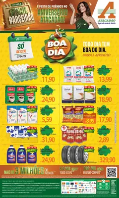 Pré-Visualização do folheto "Atacadão ofertas - PR" da loja Atacadão válido a partir de 17/04/2026