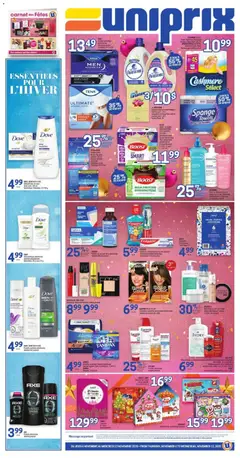 Un aperçu du dépliant Weekly flyer / circulaire du magasin Uniprix est valide à partir 6 nov. 2025