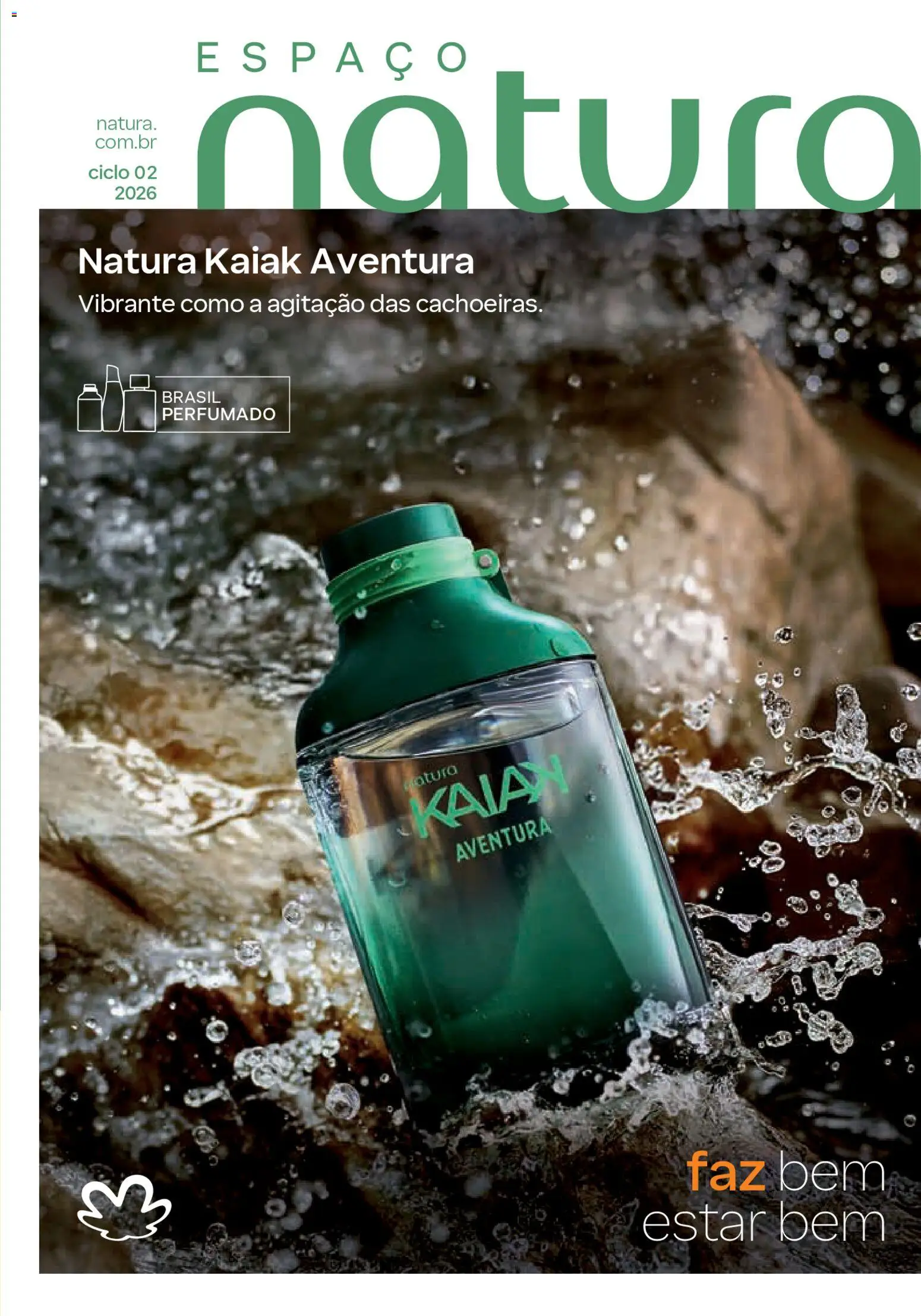 Pré-Visualização do folheto "Ciclo 02/2026" da loja Natura válido a partir de 13/01/2026