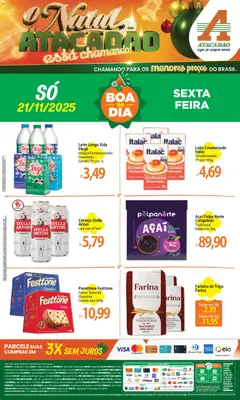 Pré-Visualização do folheto "Ofertas - RS" da loja Atacadão válido a partir de 21/11/2025