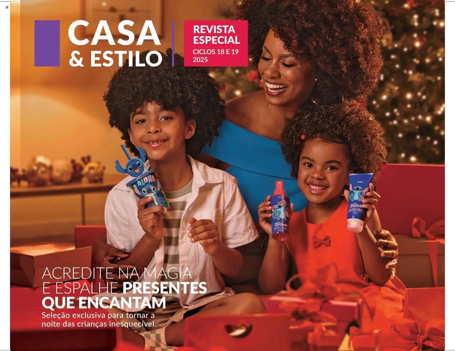 Pré-Visualização do folheto "Campanha 18: Casa & Estilo" da loja Avon válido a partir de 29/10/2025