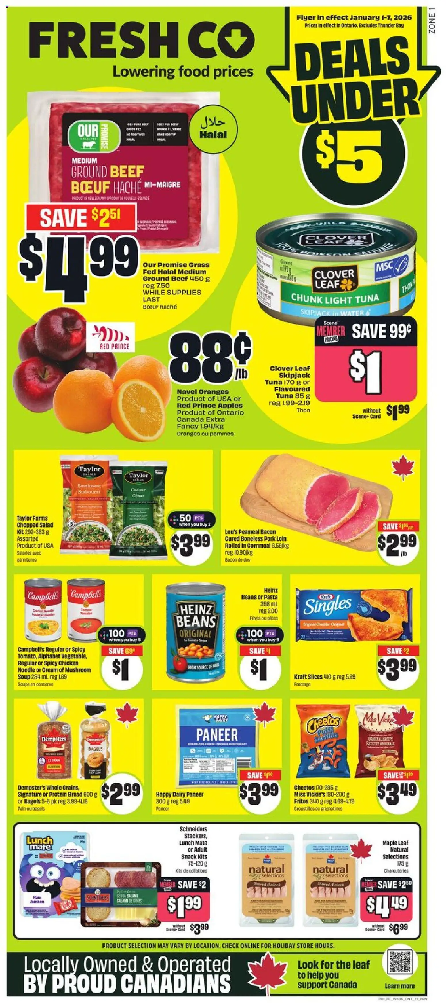 Preview of leaflet Weekly flyer / circulaire from shop FreshCo is valid from Jan 01, 2026