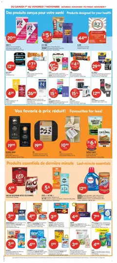 Preview of leaflet Weekly flyer / circulaire from shop Pharmaprix is valid from Nov 01, 2025 | Page: 18