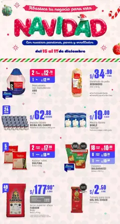 Vista previa de Volante Navideño P#2 de la tienda Makro válido desde 15/12/2025