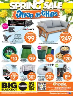 Preview of catalogue Catalogue from shop Cheap as Chips valid 17/09/2025