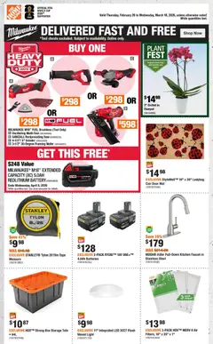 Preview of leaflet Weekly flyer / circulaire from shop Home Depot is valid from Feb 26, 2026