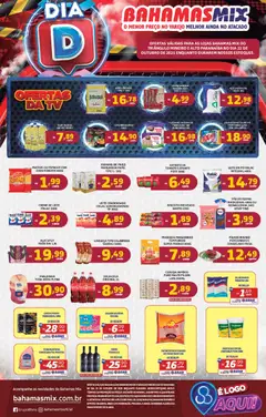Pré-Visualização do folheto "Ofertas Dia D" da loja Bahamas Mix válido a partir de 22/10/2025