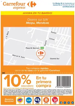 Vista previa del folleto de la tienda Carrefour válido desde el 16/09/2025 