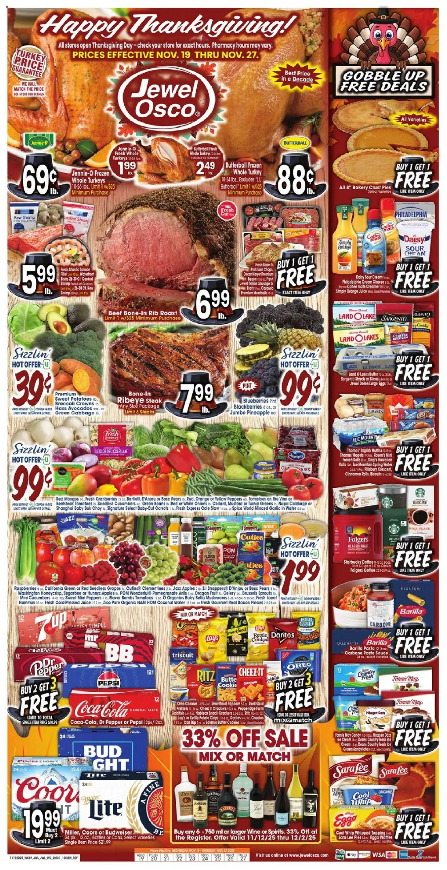 Ad Preview of Jewel Osco Weekly Ad - IN from 11/19/2025