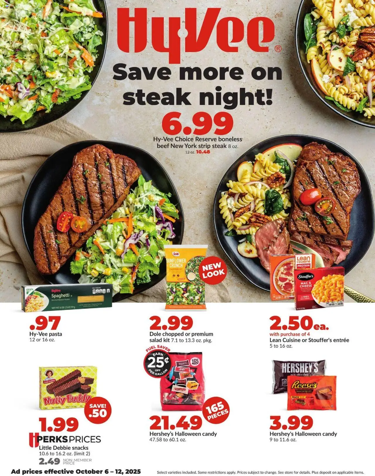 HyVee Weekly Ad from 10/06/2025 - Flyer - Page number 1