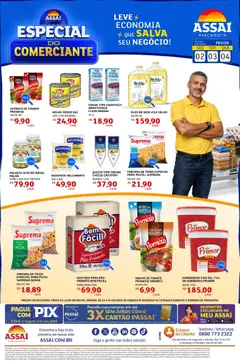 Pré-Visualização do folheto "Encarte - RJ" da loja Assaí Atacadista válido a partir de 02/02/2026
