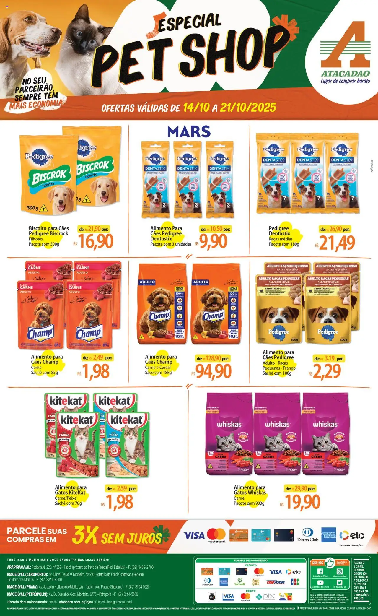 Atacadão folheto "Ofertas - AL" válido a partir de 14/10/2025 - número de página 1