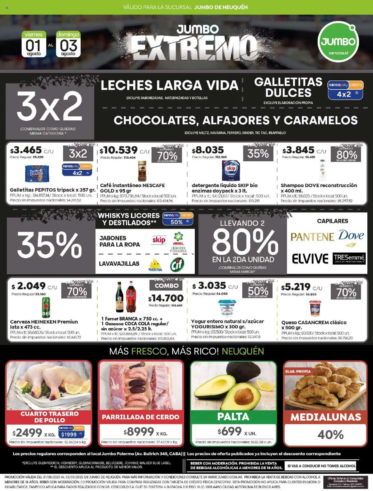 Jumbo Ofertas - Neuquén del 31/07/2025 >> Catálogo