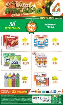 Pré-Visualização do folheto "Ofertas - RS" da loja Atacadão válido a partir de 17/11/2025