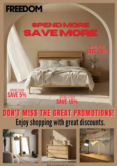 Preview of catalogue Catalogue from shop Freedom Furniture valid 3 Feb 2026