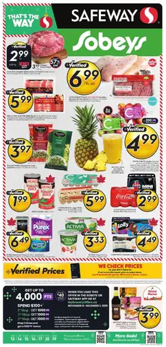 Preview of leaflet Weekly Flyer - SK from shop Safeway is valid from Nov 13, 2025