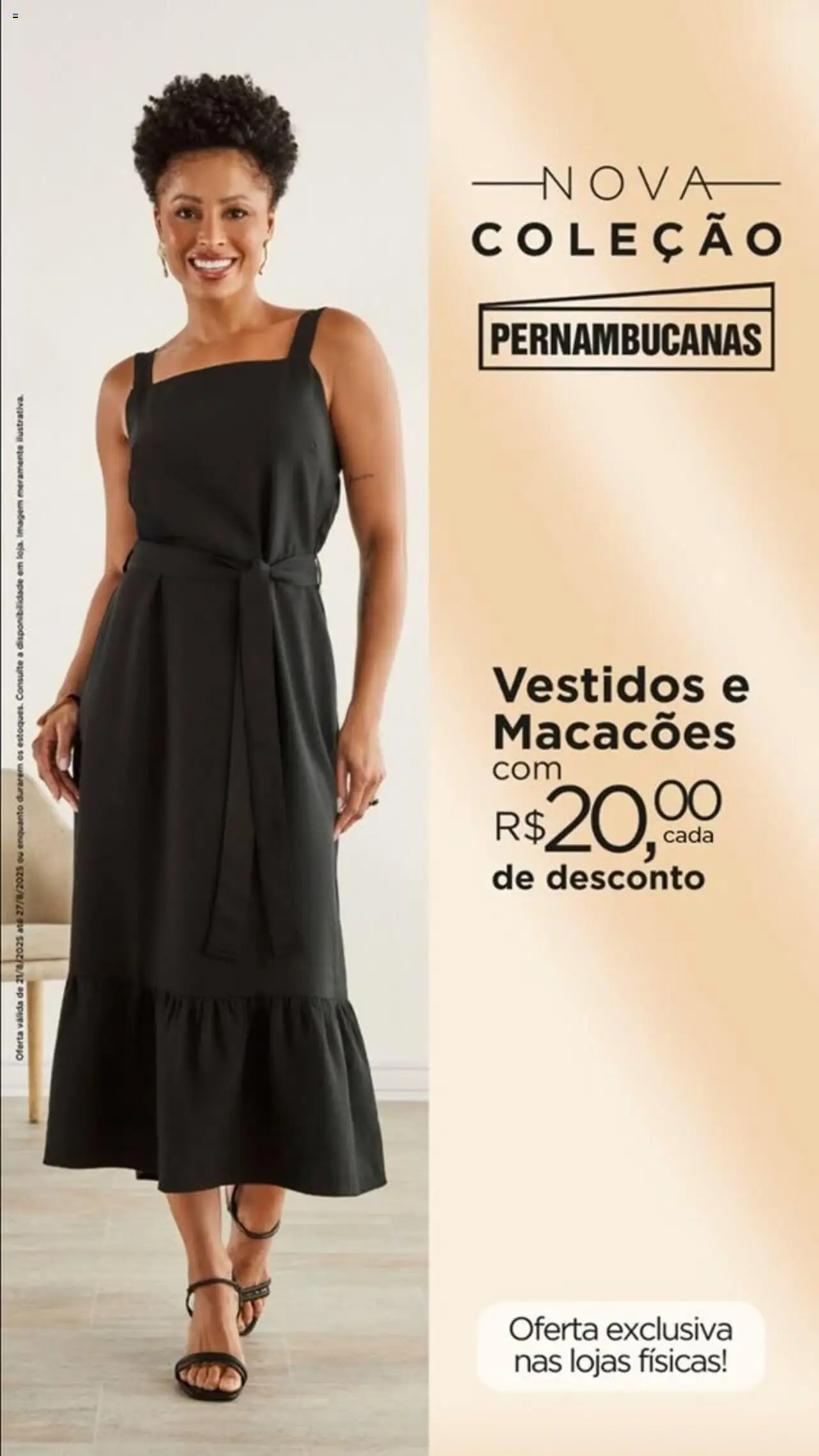 Pernambucanas folheto "Ofertas atuais" válido a partir de 21/08/2025 - número de página 1