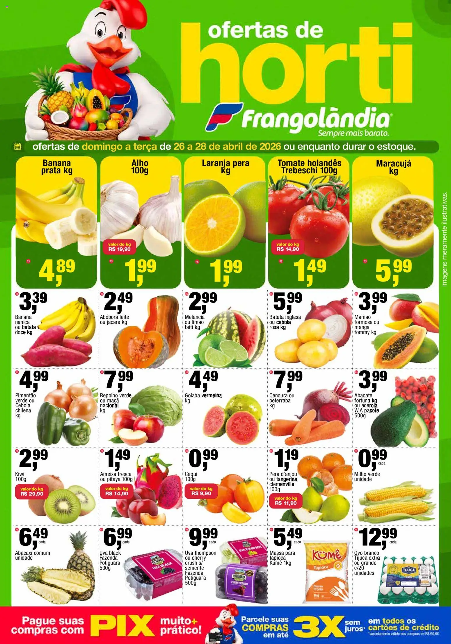 Pré-Visualização do folheto "Frangolândia - Ofertas da semana" da loja Frangolândia válido a partir de 26/04/2026