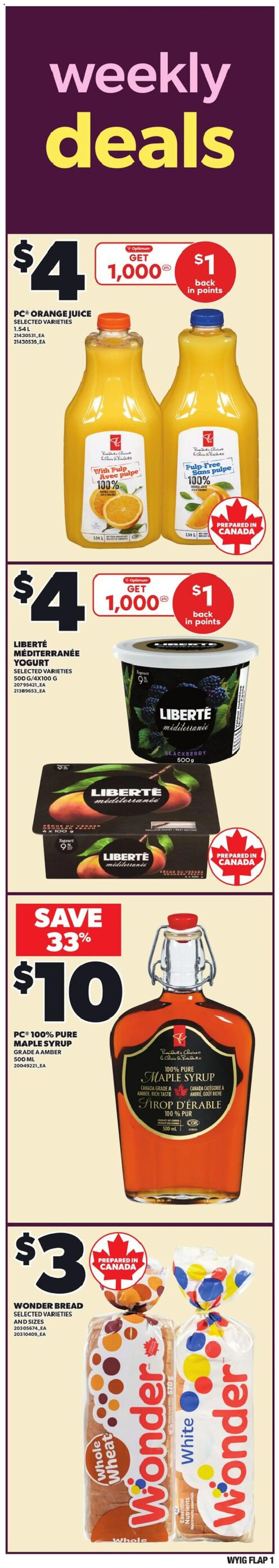 Preview of leaflet Weekly Flyer - AB from shop Independent Grocer is valid from Jan 15, 2026