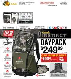 Ad Preview of Cabela's Big Game Hunting 25 from 06/12/2025 | Page: 68