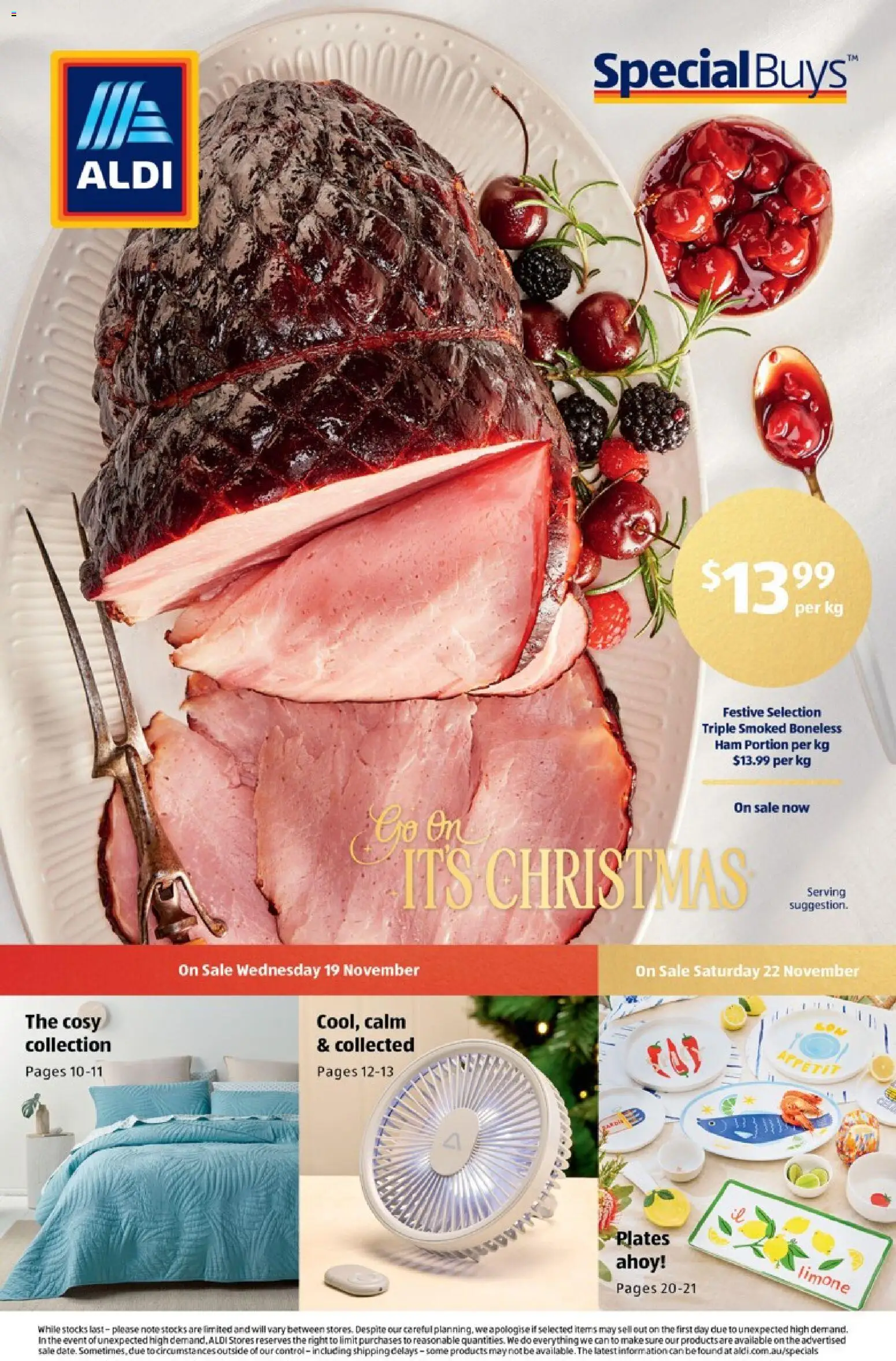Preview of catalogue Aldi Specials Catalogue from shop Aldi valid 19/11/2025