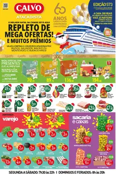 Pré-Visualização do folheto "Ofertas da semana" da loja Calvo Atacadista válido a partir de 05/12/2025