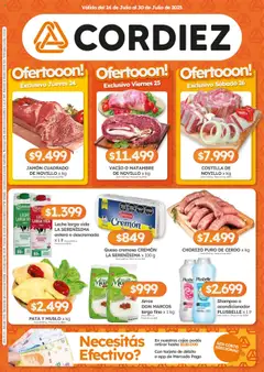 Vista previa del folleto de la tienda Cordiez válido desde el 24/07/2025 