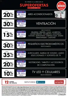 Vista previa del folleto de la tienda Disco válido desde el 23/01/2026 
